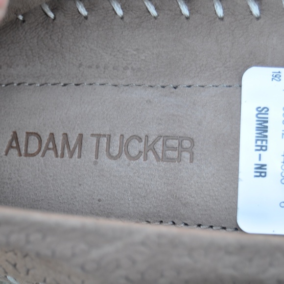 New ADAM TUCKER Perforated Suede Slip-On Shoes NWT - Picture 4 of 4